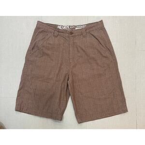 ReGen Recycled Generation Mens Bermuda Shorts Organic Tweed PLaid size 36
